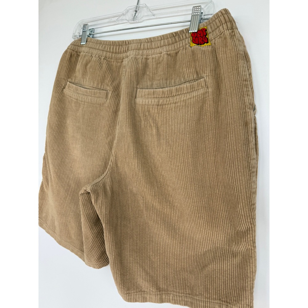 Empyre Relax Khaki Corduroy Shorts Mens Size L Tan Skateboard Surf Grunge Street